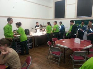 Express Catering provide mobile crew catering at the 2012 London Olympic Games Express Catering